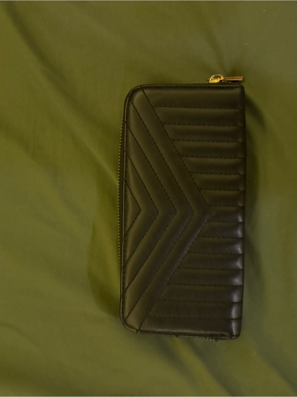 Black Chevron Wallet